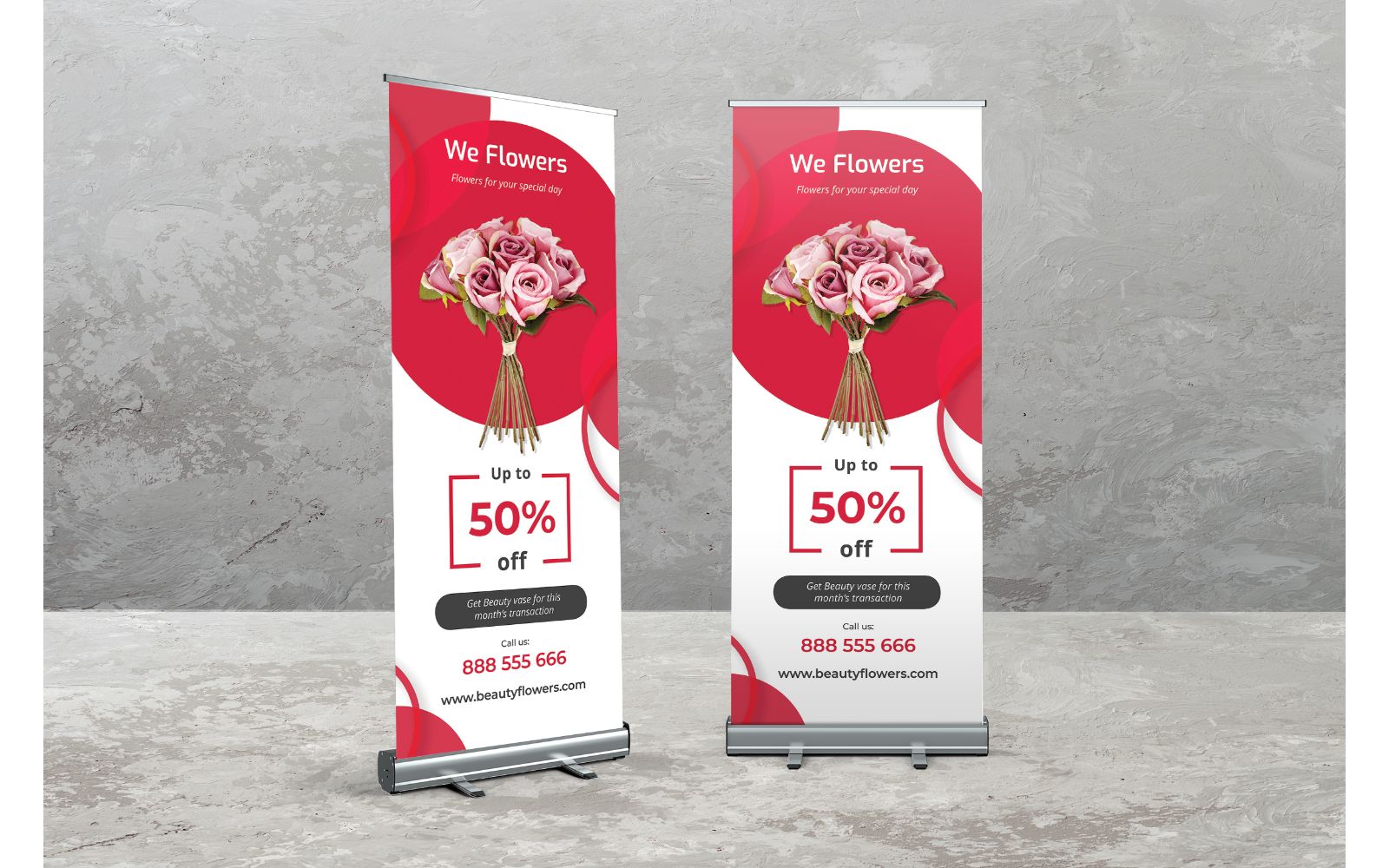 Template #153236 Signage Xbanner Webdesign Template - Logo template Preview