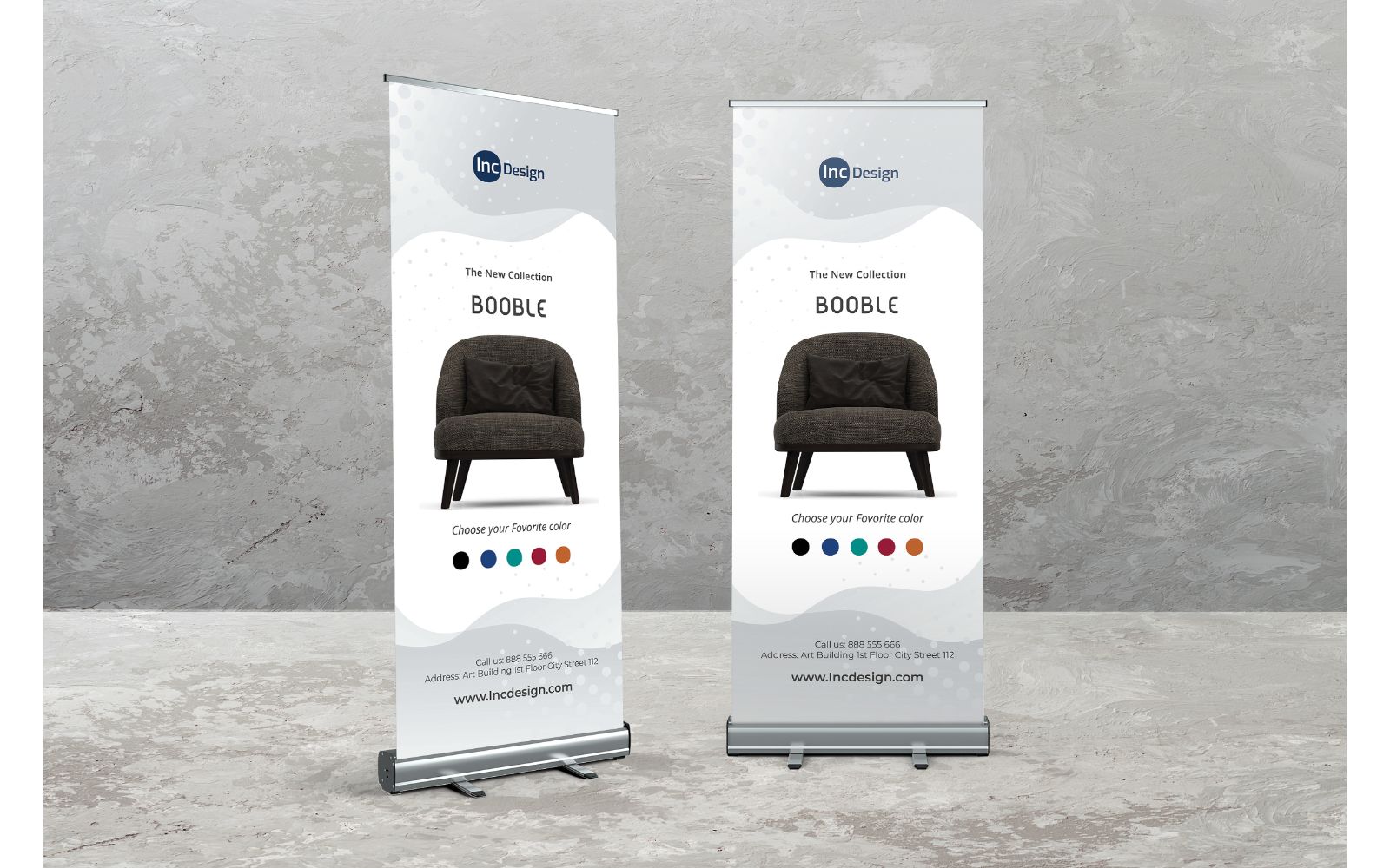 Template #153239 Signage Xbanner Webdesign Template - Logo template Preview