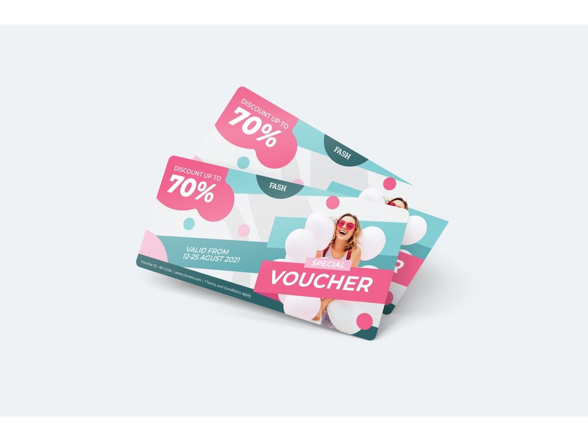 Template #153253 Gift Voucher Webdesign Template - Logo template Preview