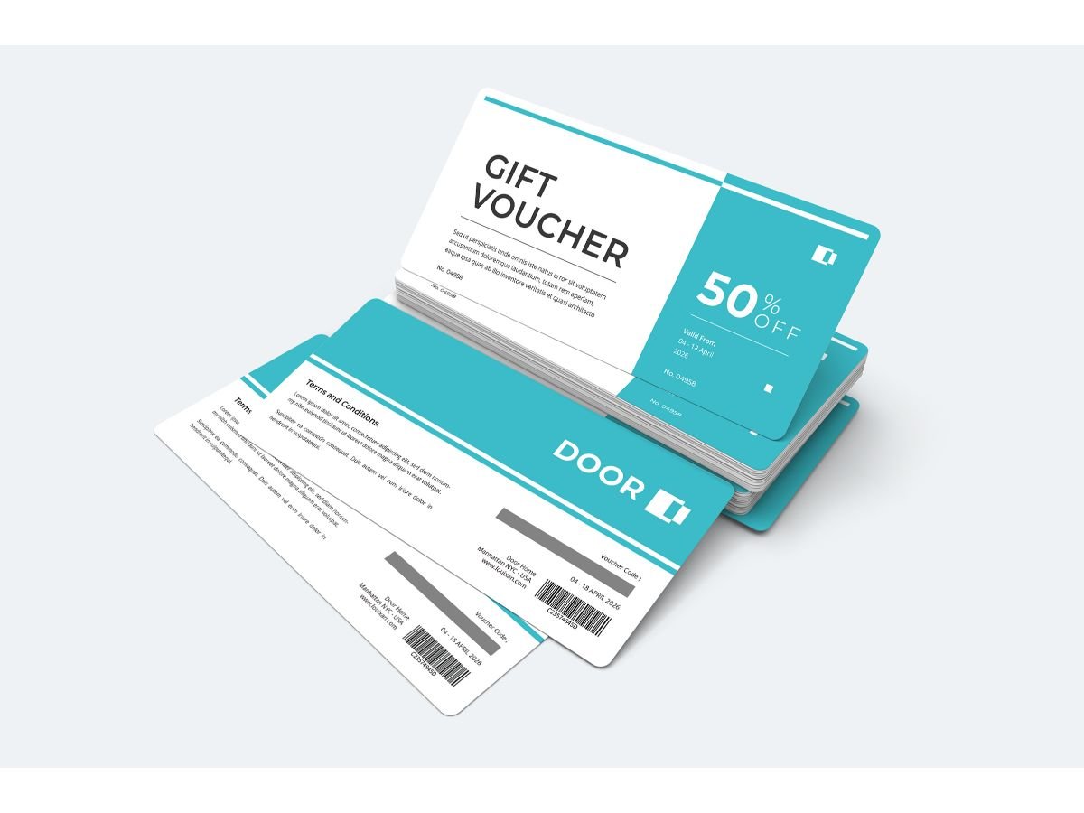 Template #153262 Gift Voucher Webdesign Template - Logo template Preview