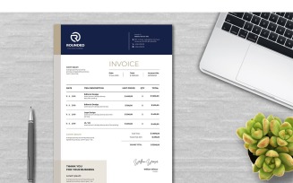 Invoice Rounded - Corporate Identity Template