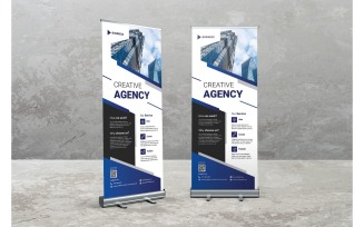 Roll Banner Creative Agency - Corporate Identity Template