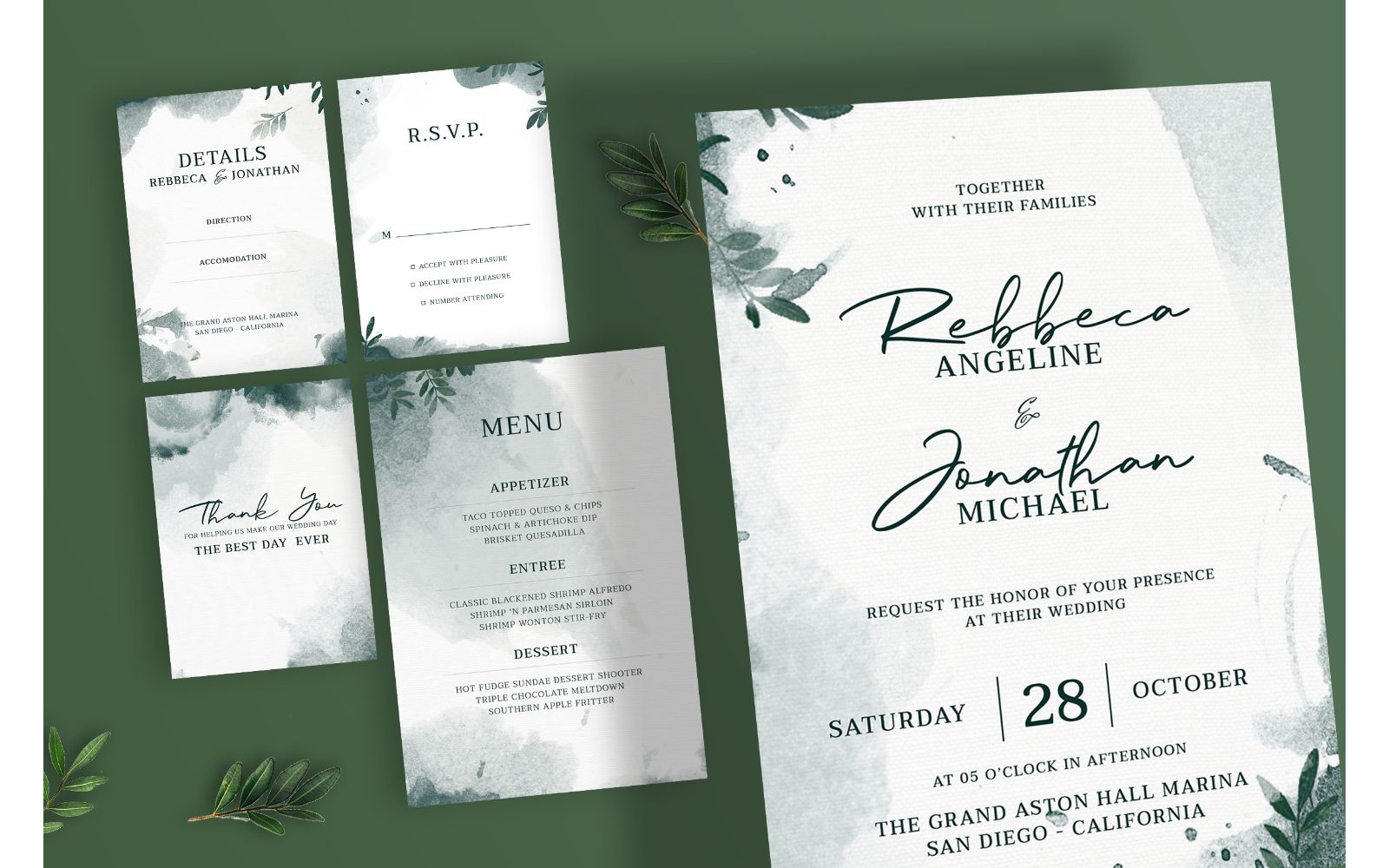 Template #153312 Wedding Design Webdesign Template - Logo template Preview