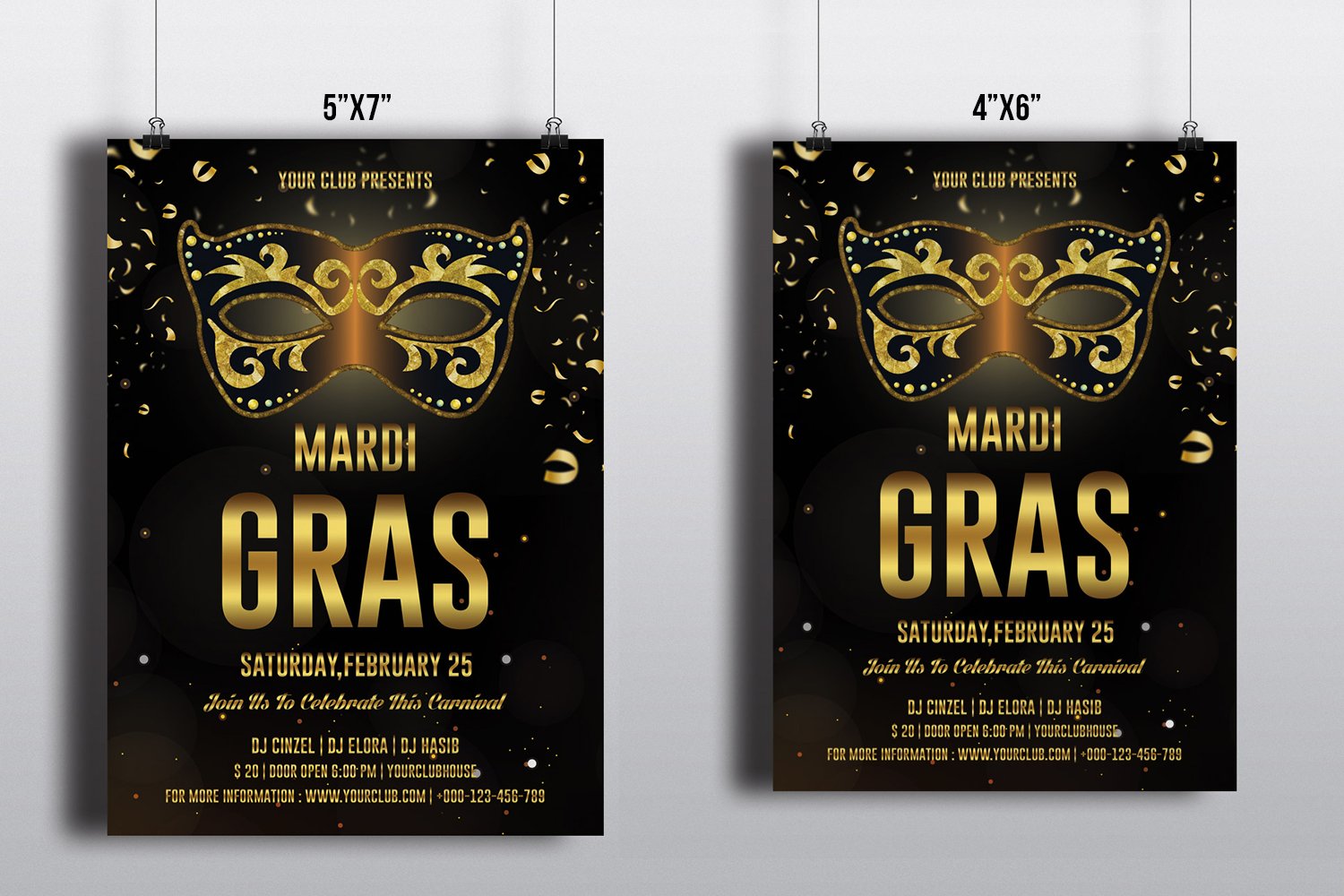 Kit Graphique #153335 Mardi Gras Divers Modles Web - Logo template Preview