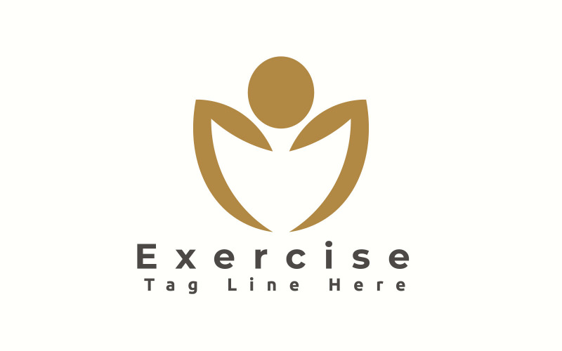 Exercise Logo Template