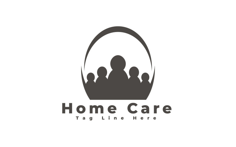 Home Care Logo Template
