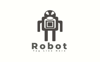Robot Logo Template