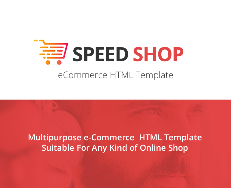 SpeedShop Ecommerce Template Web №153395