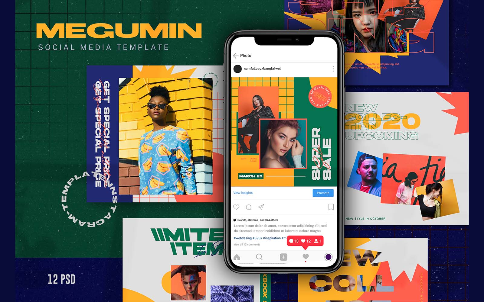 Template #153404 Packbannersbusinessclothesclothingclothscoupondealdiscountdressfashionflatflat Designgifinstagrammarketingmultipurposepagefashion Webdesign Template - Logo template Preview