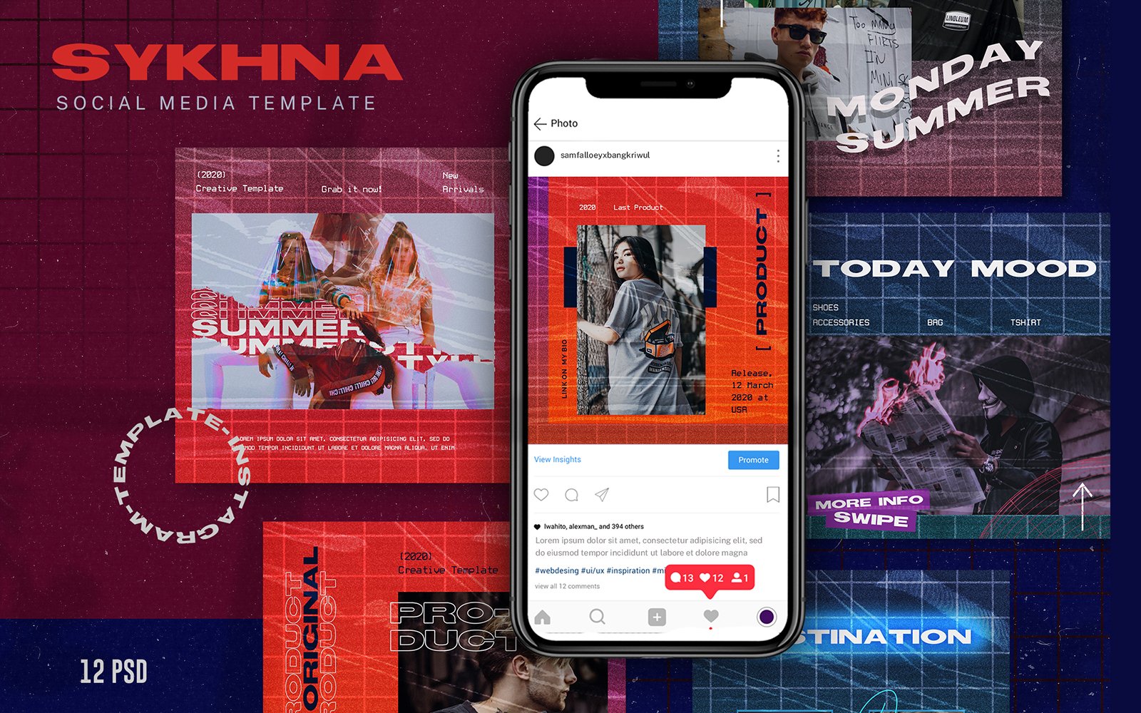 Template #153405 Packbannersbusinessbuyclothesclothingclothscoupondealdiscountdressfashionflatflat Designgifinstagrammarketingmodern90s80s Webdesign Template - Logo template Preview