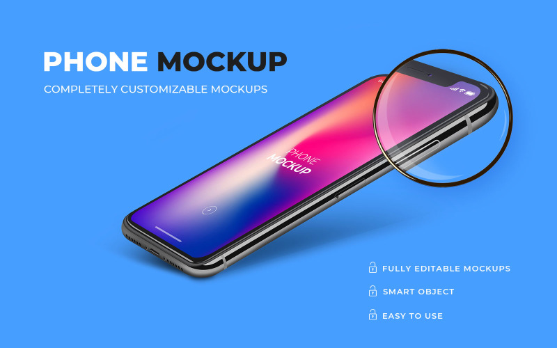 Mobile product mockup Product Mockup