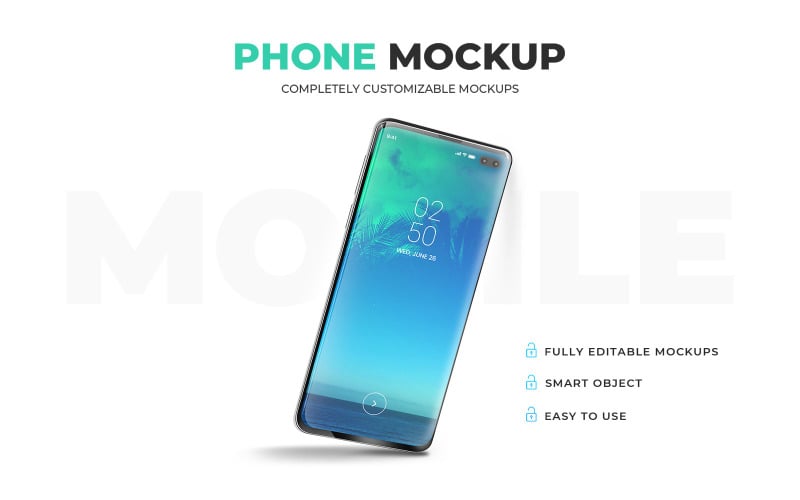 Mobile product mockup Product Mockup