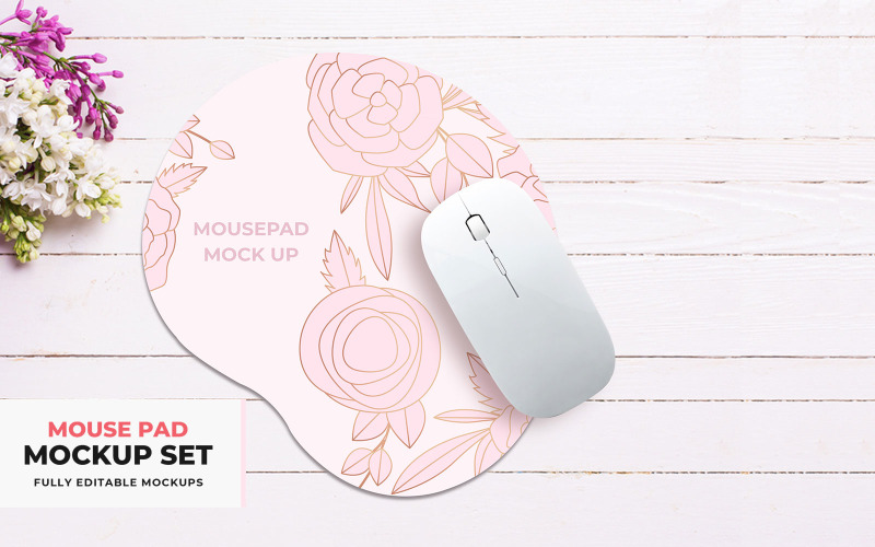 Mouse Pad product mockup Product Mockup