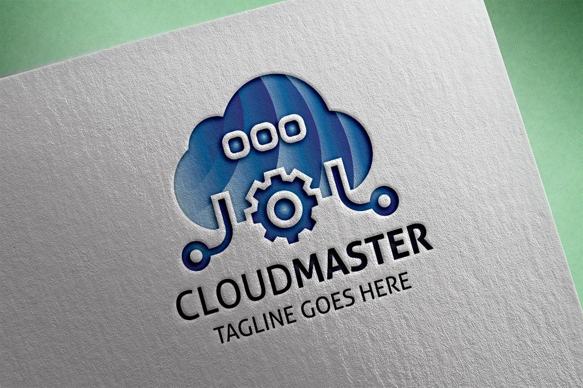 Template #153555 Cloud Computer Webdesign Template - Logo template Preview