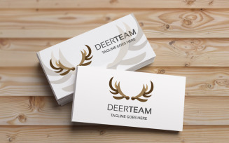 Deer Team Logo Template