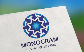 Monogram Logo Template