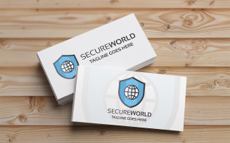 Secure World Logo Template
