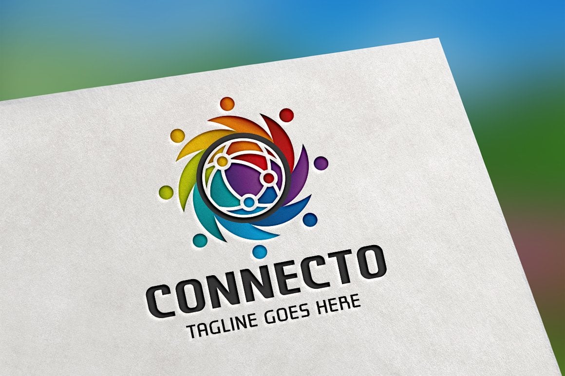 Template #153667 Connection Internet Webdesign Template - Logo template Preview