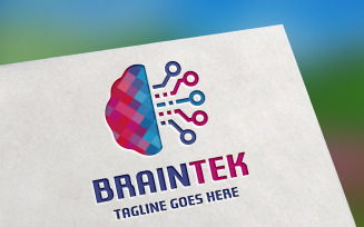 Braintek Logo Template
