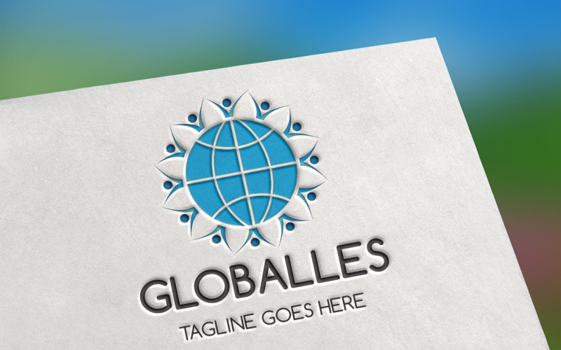 Globalles Logo Template