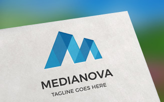 Medianova (Letter M) Logo Template
