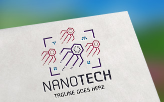 Nanotech Logo Template