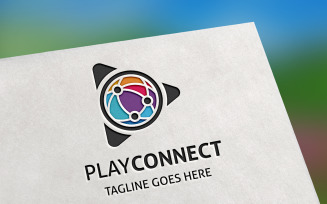 Play Connect Logo Template