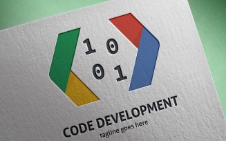 Code Development Logo Template