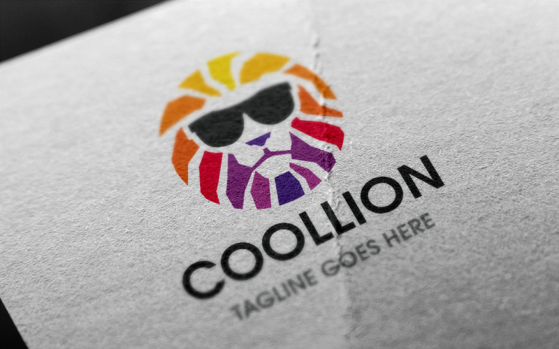 Cool Lion Logo Template