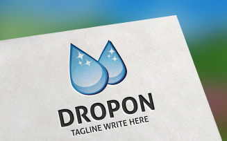 Dropon Logo Template