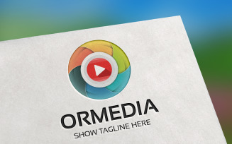 Ormedia Logo Template