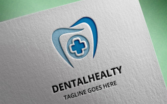 Dental Healty Logo Template