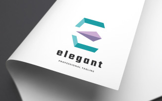 Elegant Letter E Logo Template