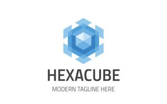 Hexacube Logo Template