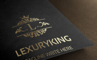 Lexury King (Letter L) Logo Template