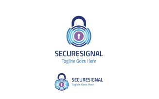Secure Signal Logo Template