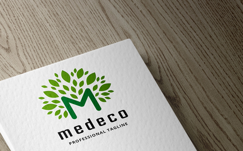 Medeco Letter M Logo Template