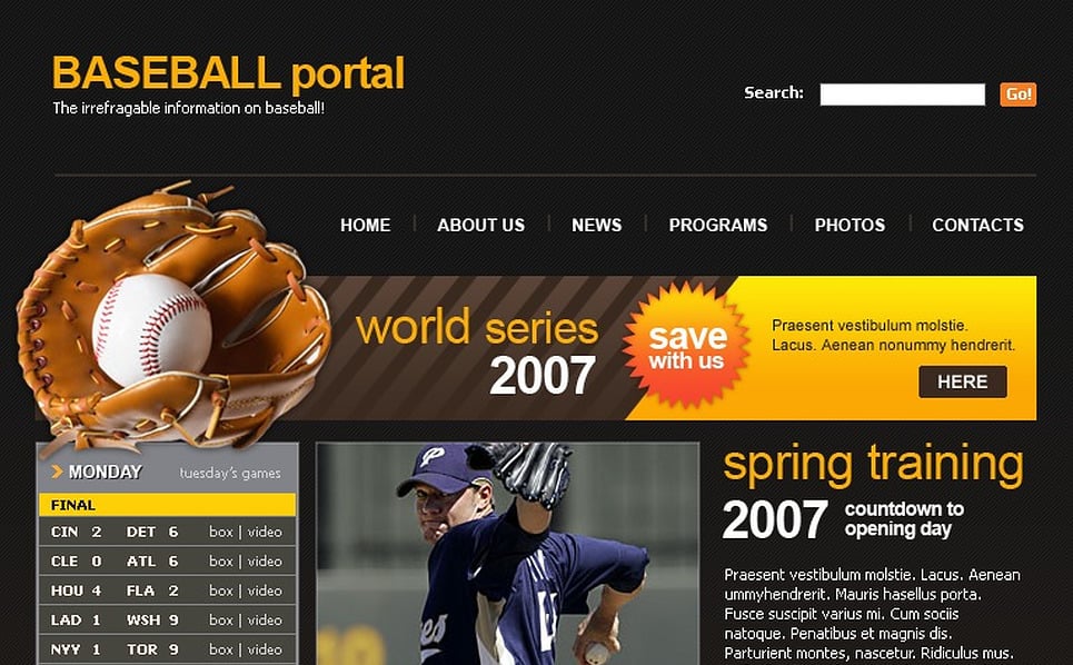 baseball-website-template-15463