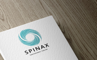 Spinax Logo Template