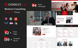 Consultlab - Business Consulting WordPress Theme