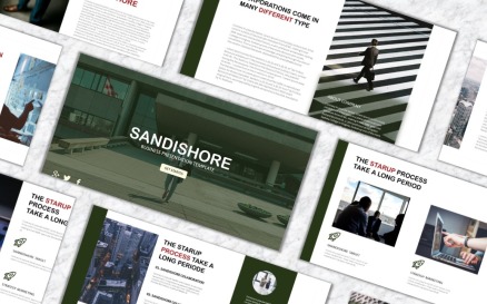 Sandishore PowerPoint Template