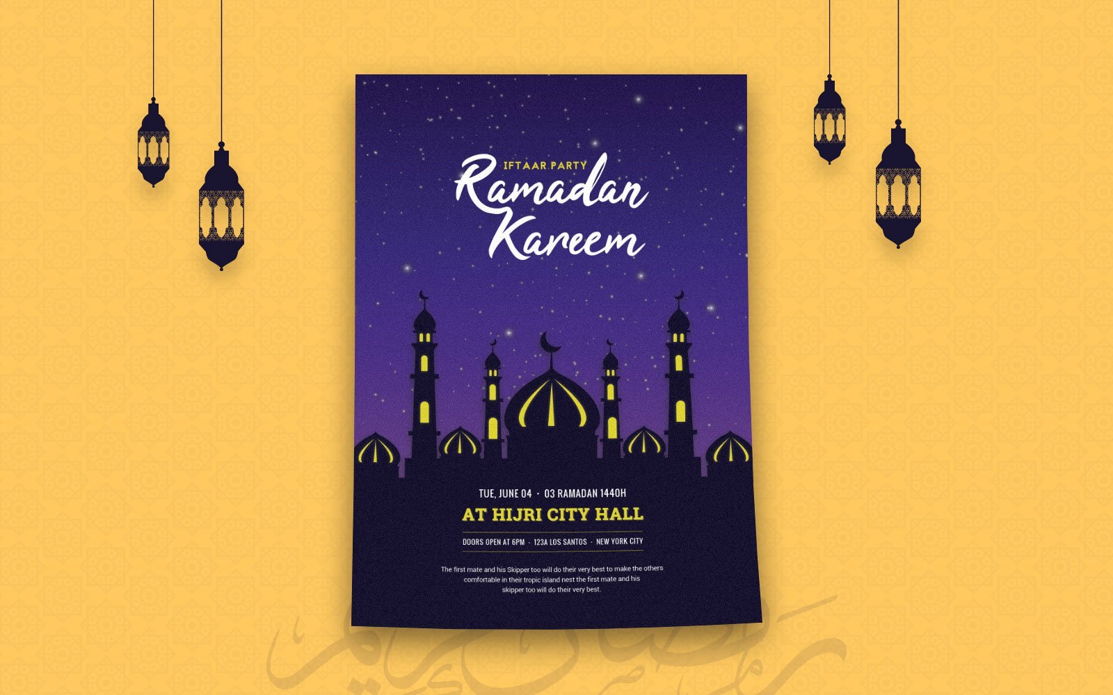 Kit Graphique #154282 Ramadan Ramzan Divers Modles Web - Logo template Preview