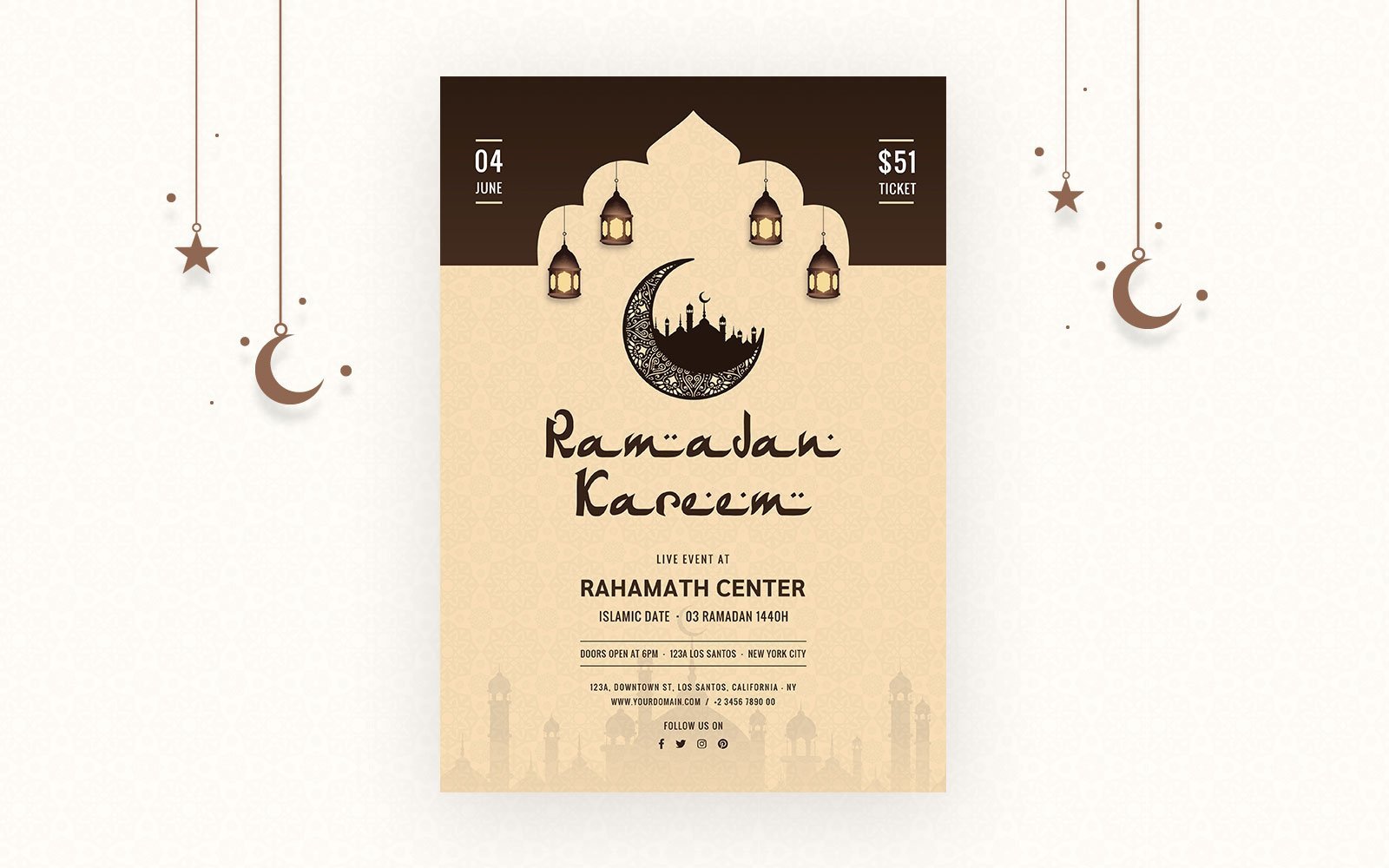 Kit Graphique #154285 Ramadan Flyer Divers Modles Web - Logo template Preview