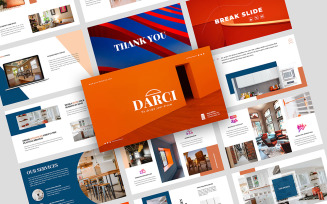 Darci – Creative Business PowerPoint template