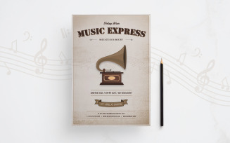 Music Flyer - Corporate Identity Template