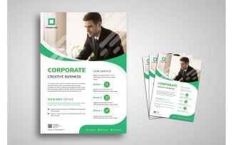 Flyer Template Corporate Business - Corporate Identity Template