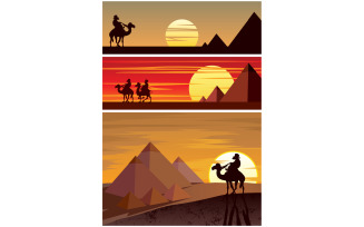 The Pyramids - Illustration