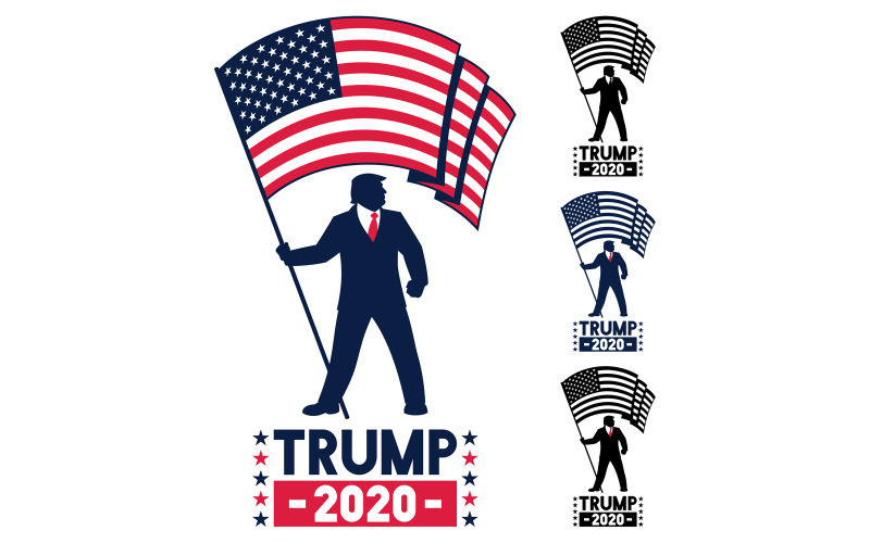 Trump 2020 - Illustration