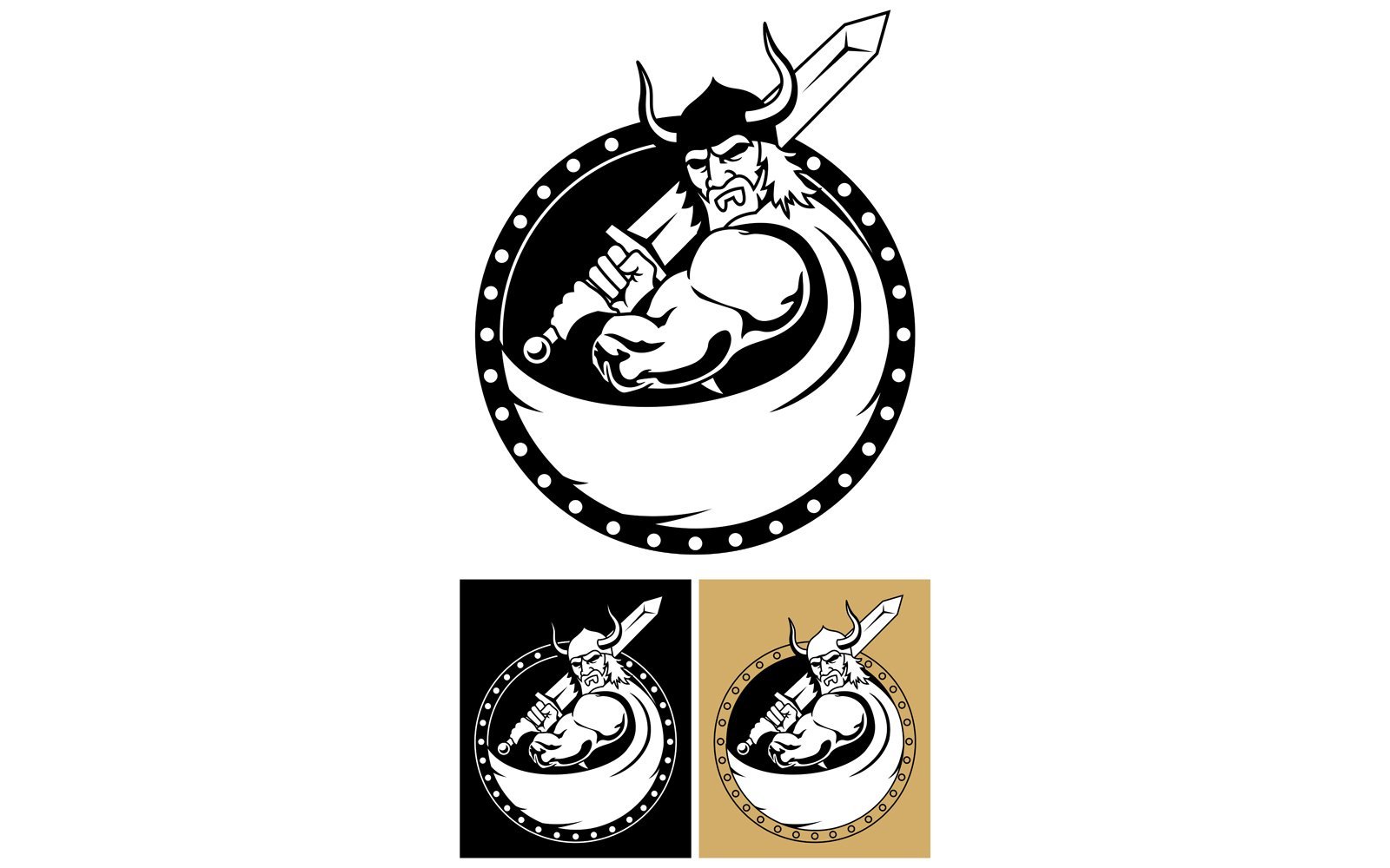Template #154404 Warrior Sword Webdesign Template - Logo template Preview