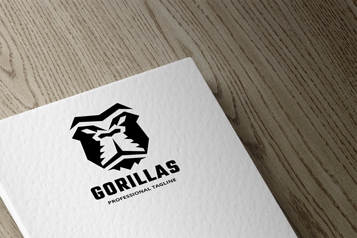 Template #154461 Animals Ape Webdesign Template - Logo template Preview